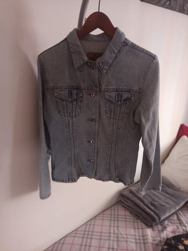 cazadora vaquera entallada