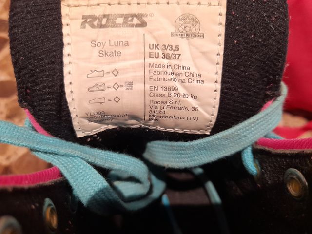 Patines clásicos bota " Soy Luna " talla 36/37