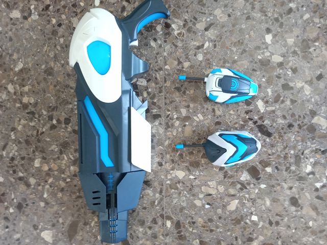 Cañón Max Steel + Walkie-Talkies Max Steel