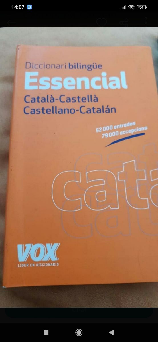 Diccionario Catalán