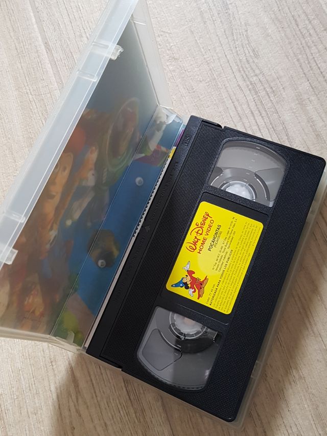 pelicula pocahontas disney vhs