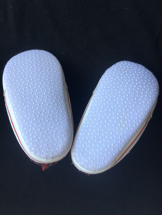 Lote de 3 pares de zapatos bebe