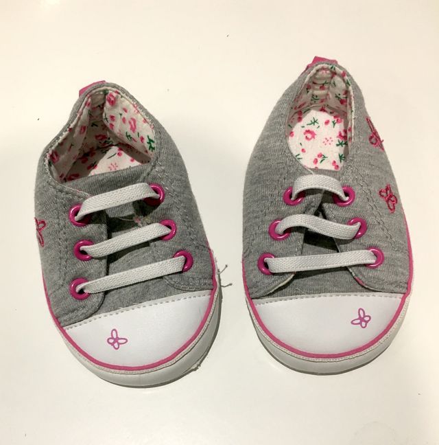 Lote de 3 pares de zapatos bebe