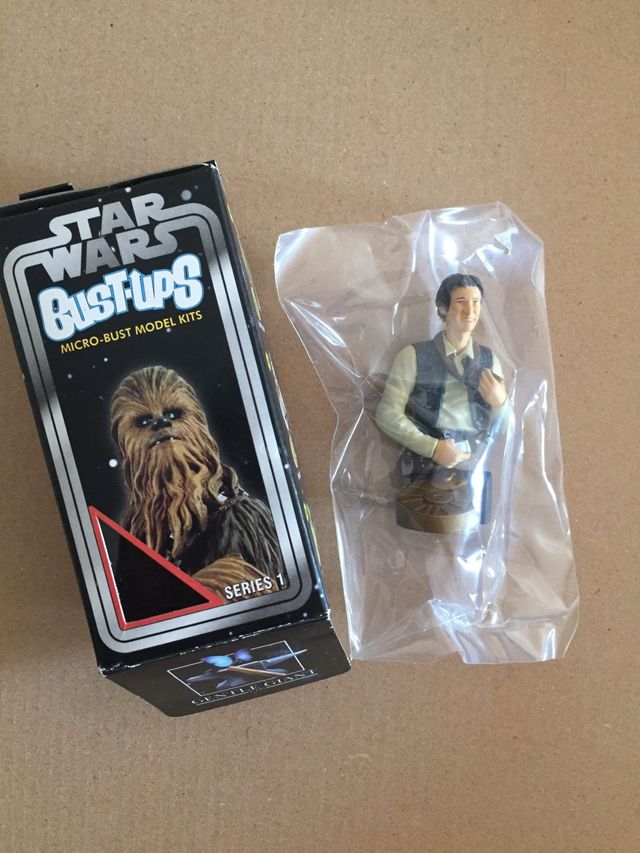 Star Wars busto de Han Solo