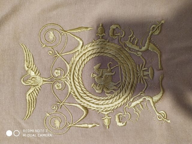 Ropa años 80. Sudadera mostaza. Unisex. S