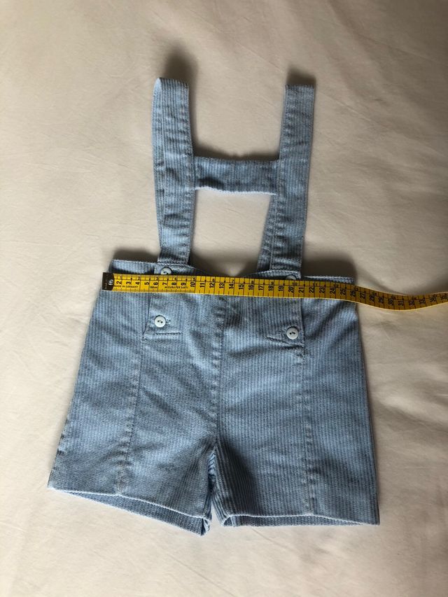 Conjunto niño peto, blusa y chaqueta 24 meses