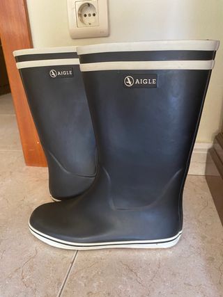 Botas de agua Aigle de segunda mano en WALLAPOP