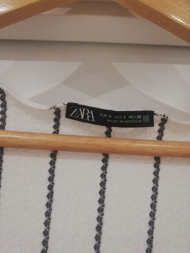 vestido verano blanco de rayas