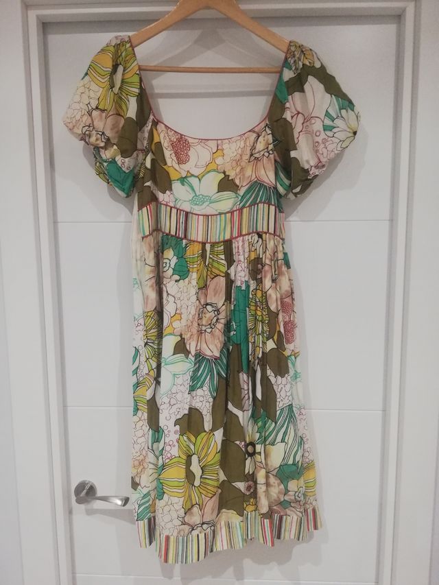 vestido de verano estampado de flores