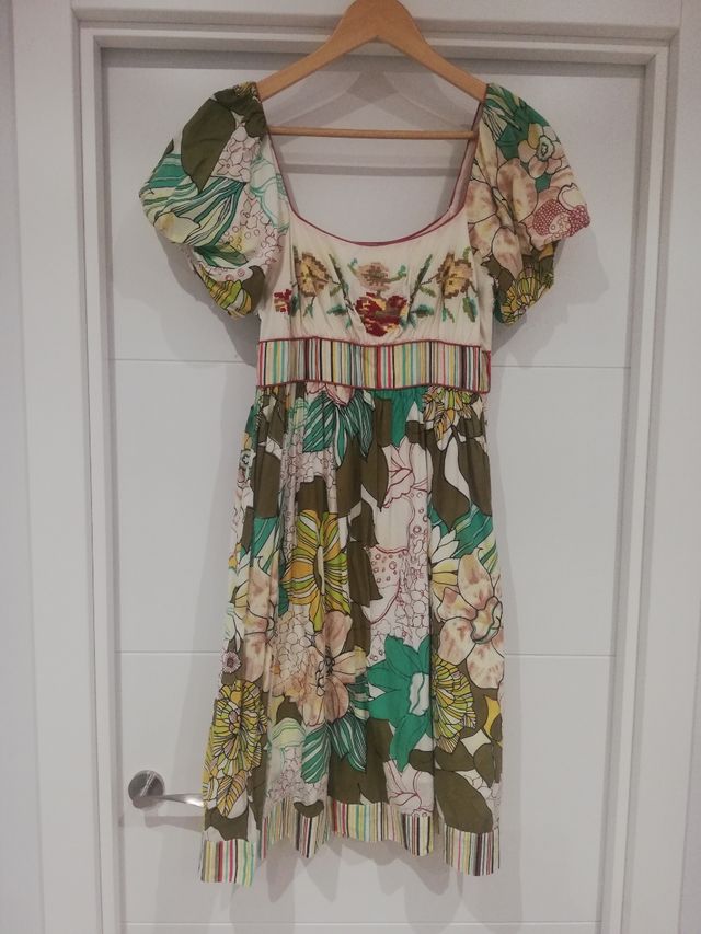 vestido de verano estampado de flores