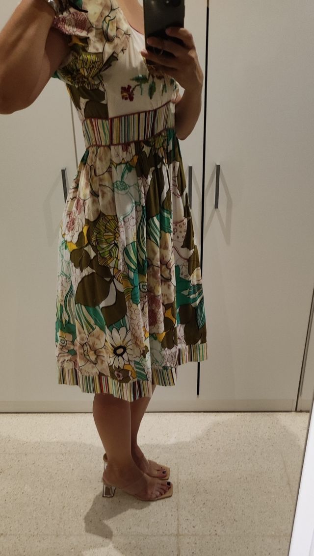 vestido de verano estampado de flores