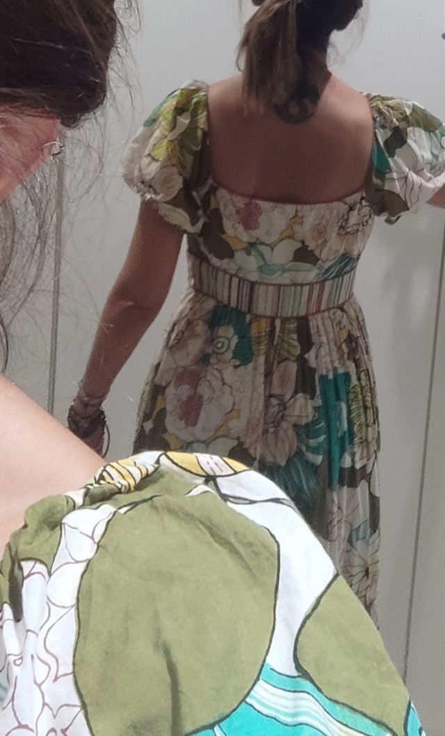 vestido de verano estampado de flores