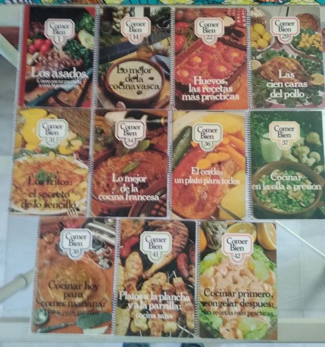 Libros Cocina Antiguos