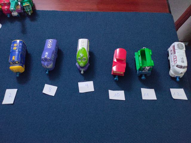 Chuggington, trenes
