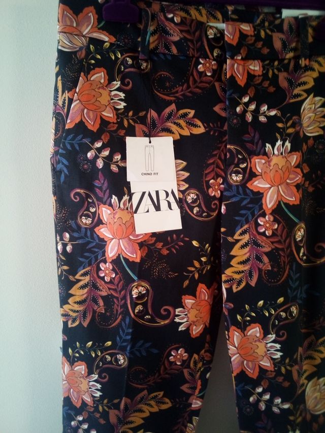 Pantalón mujer talla 36 de Zara