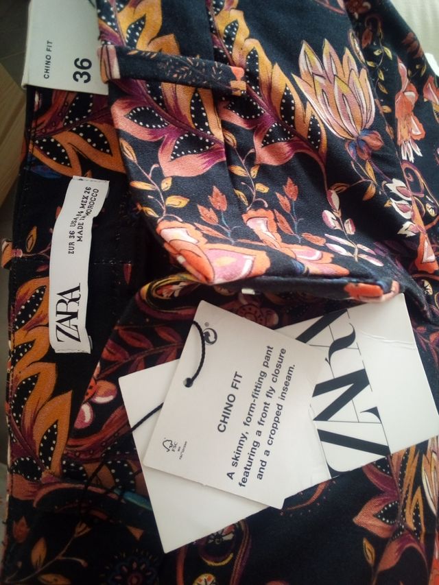 Pantalón mujer talla 36 de Zara