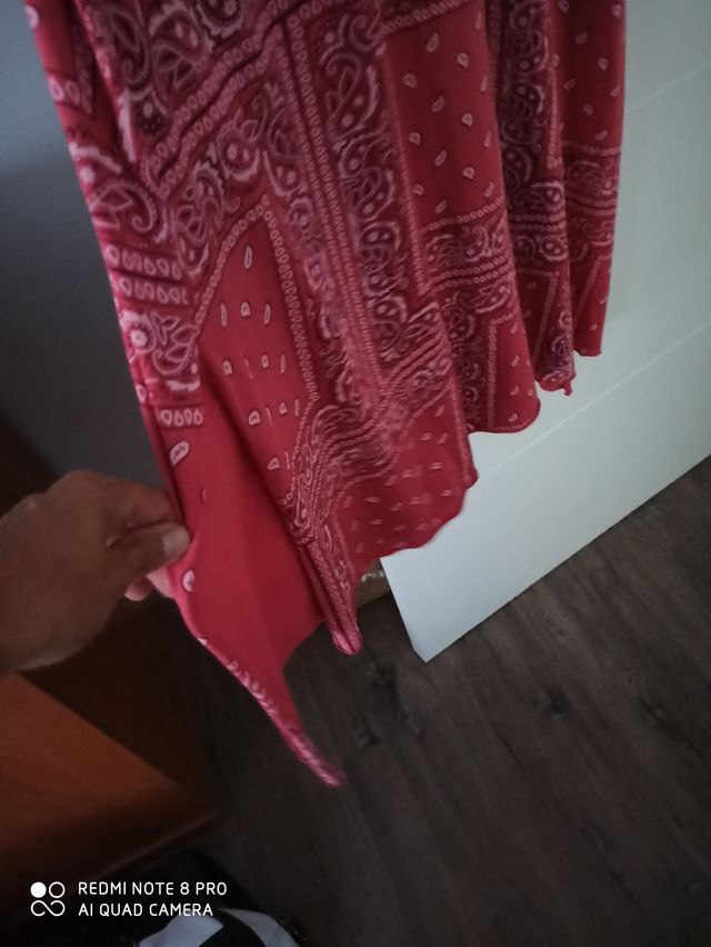 vestido tela pañuelo