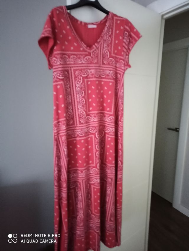 vestido tela pañuelo