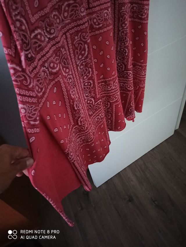 vestido tela pañuelo