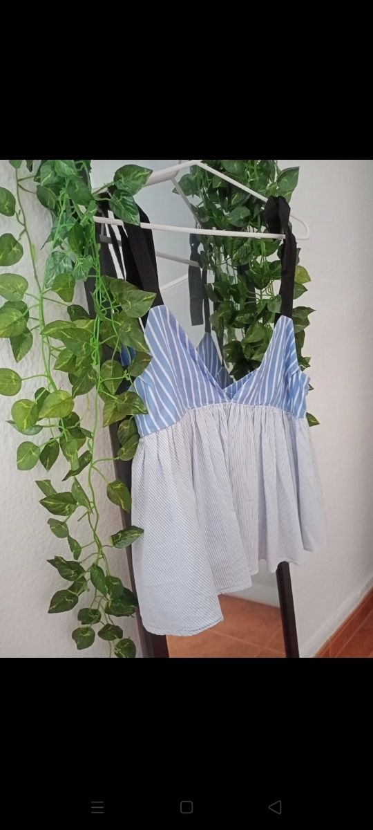 Blusa de tirantes
