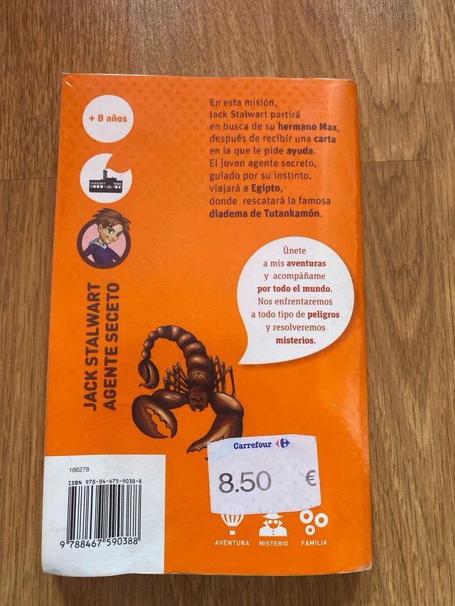 libros serie Jack Stalwart Agente Secreto