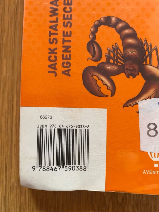 libros serie Jack Stalwart Agente Secreto