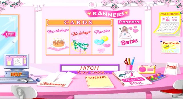 Barbie Diseña y Juega CD-ROM - Años 90