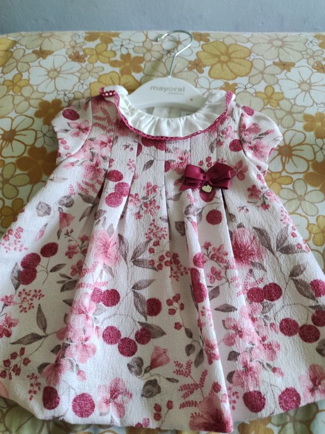 vestido bebe mayoral