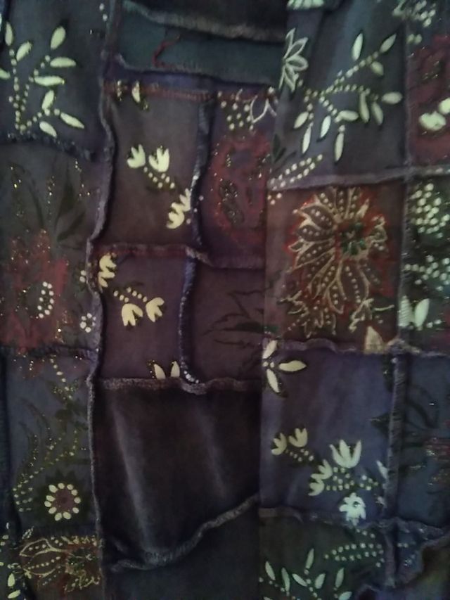 Falda Hippie hecha a mano/tintes naturales