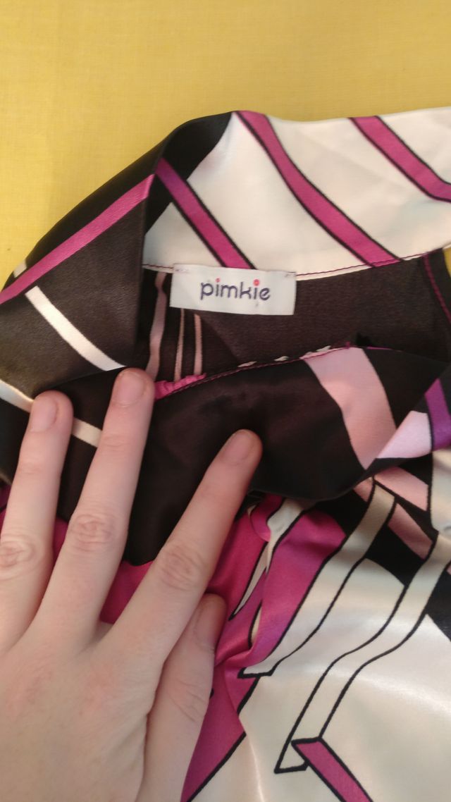 Top Pimkie sedoso cuello halter