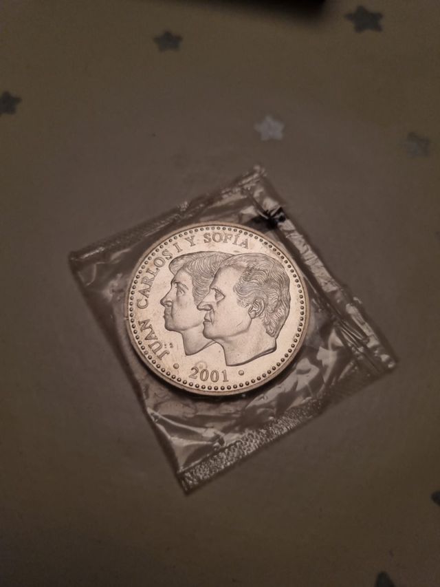 Moneda 2000 pesetas de plata