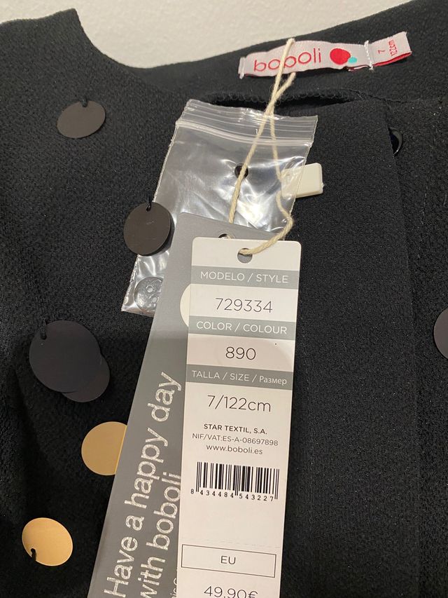 Vestido BOBOLI de fiesta para niña