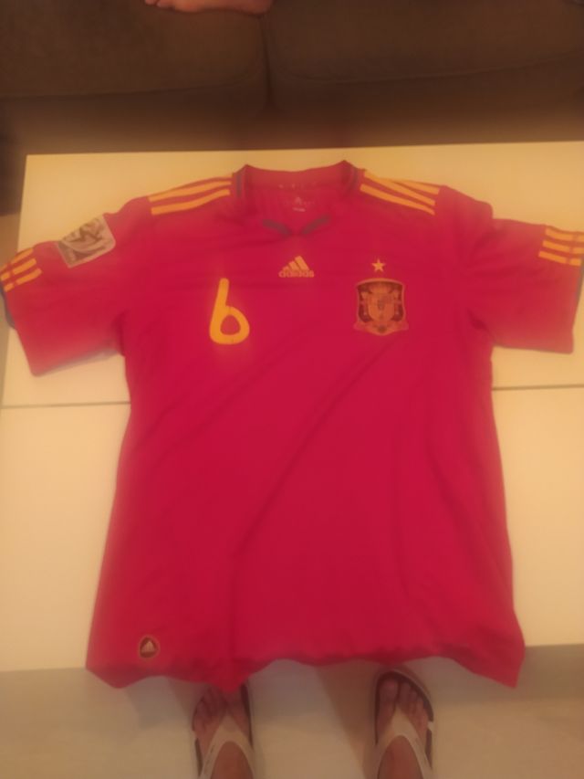 Camiseta Mundial 2010 Iniesta