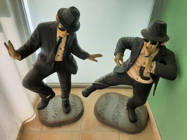 Figuras Blues Brothers ( Elwood y Jake)