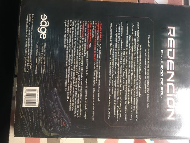 Redención juego de rol