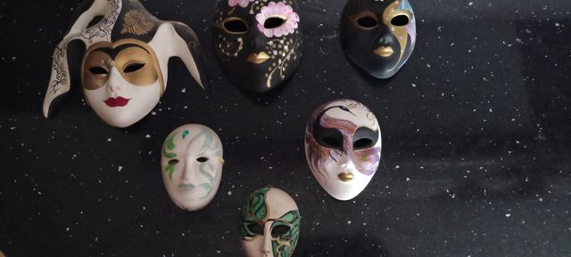 máscaras venecianas