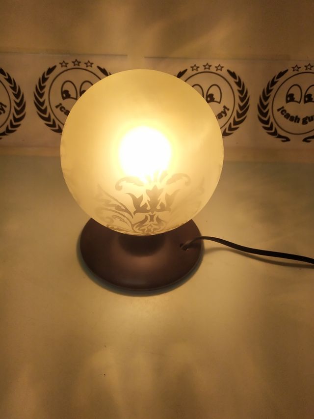 Lámpara mesa de noche😍👌