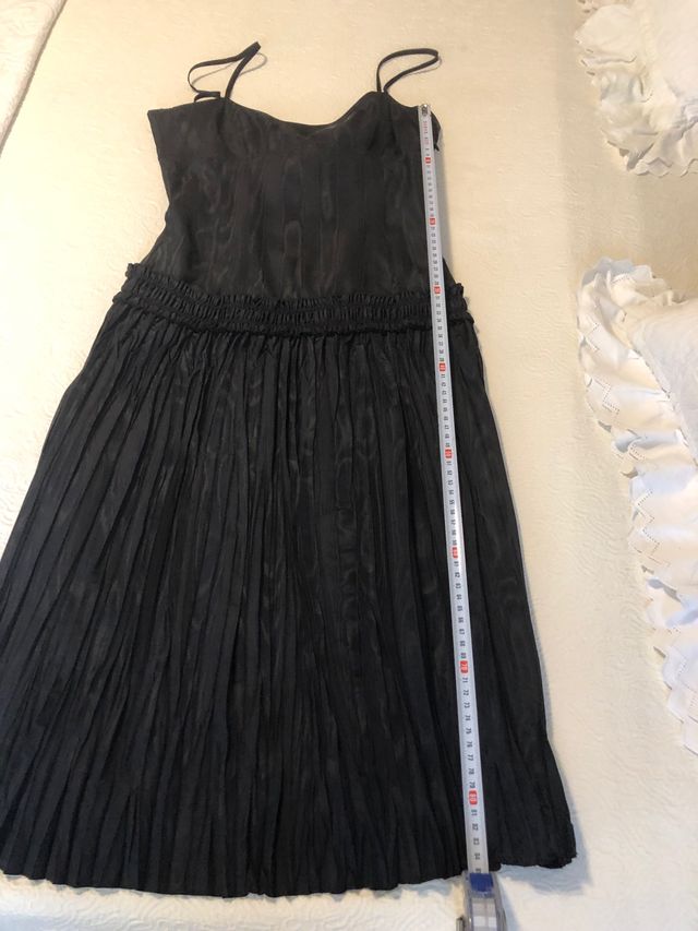 Vestido negro Mango talla S
