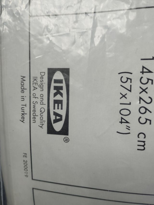 Cortina transparente