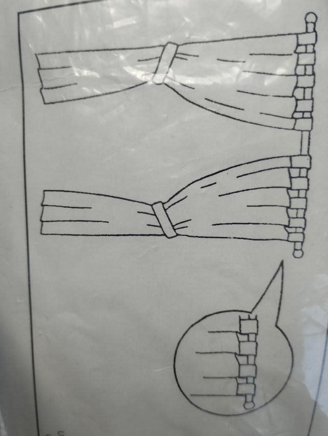 Cortina transparente