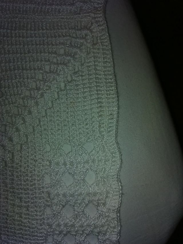 Colcha ganchillo artesana