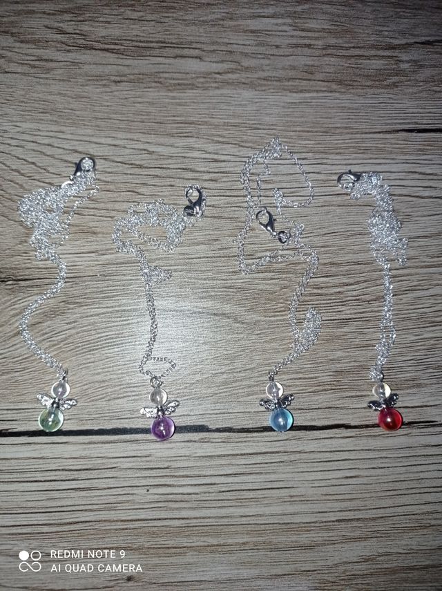 colgante de plata uno 4€