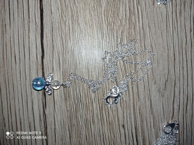 colgante de plata uno 4€