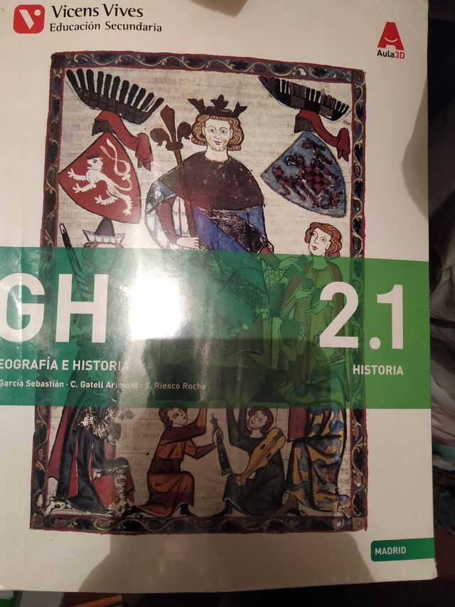 libro Geografía e Historia 2 eso