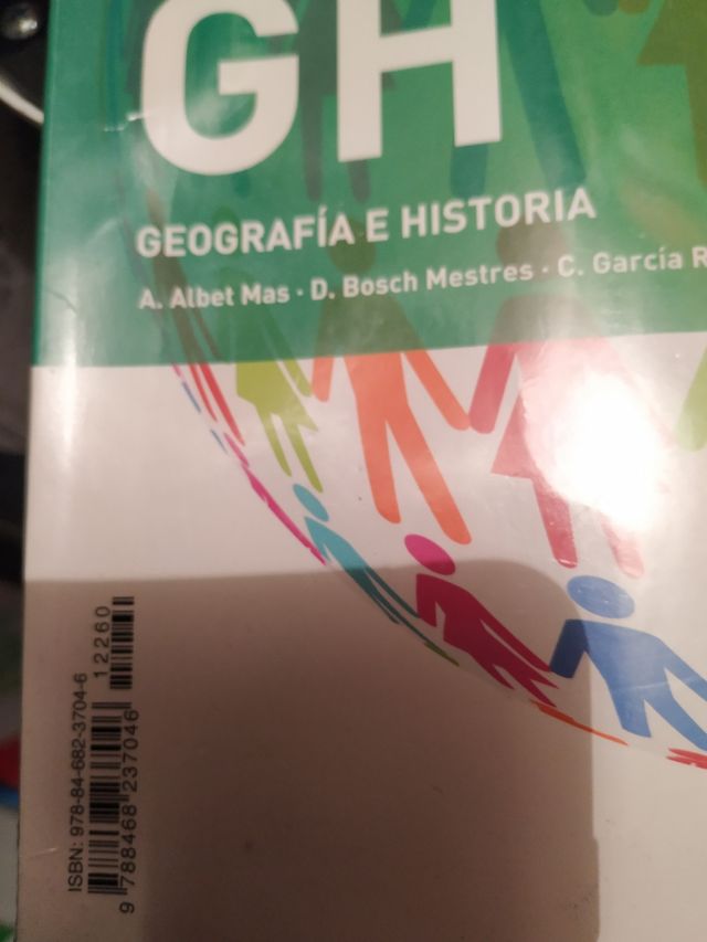libro Geografía e Historia 2 eso