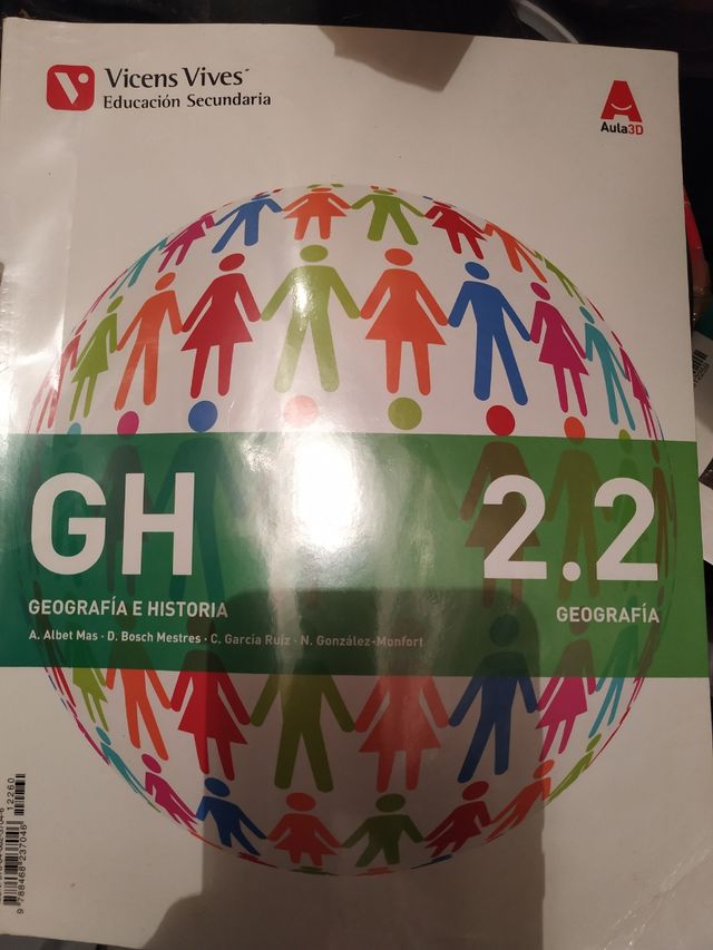 libro Geografía e Historia 2 eso