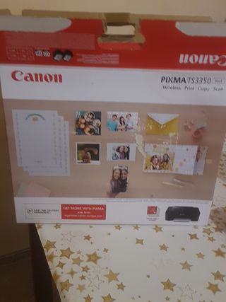 Impresora canon Pixma TS3350 y 2 cartuchos nuevos de segunda mano por 75  EUR en Puerto de Sagunto en WALLAPOP
