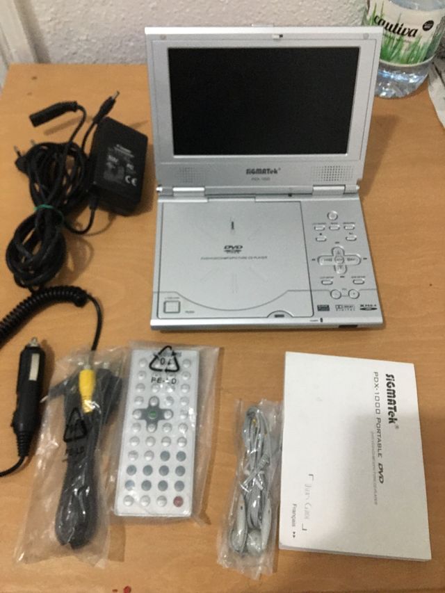 Il lettore DVD portatile Sigmatek funziona