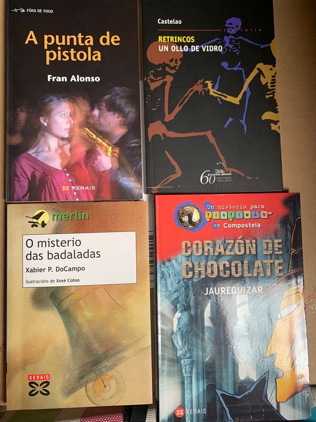 Libros de lectura Lingua Galega ESO