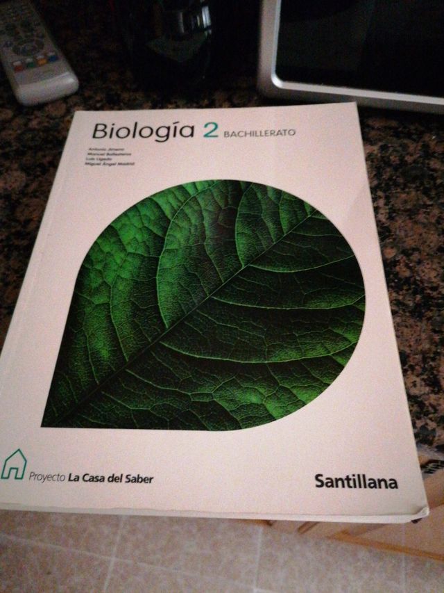 biología 2 bachillerato santillana